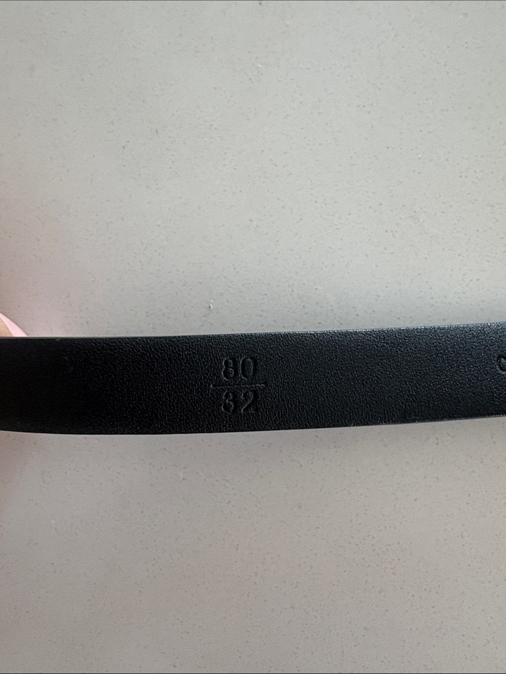 CHANEL Black Leather Belt with Crystal-Studded Logo Buckle - Picture 2 of 4